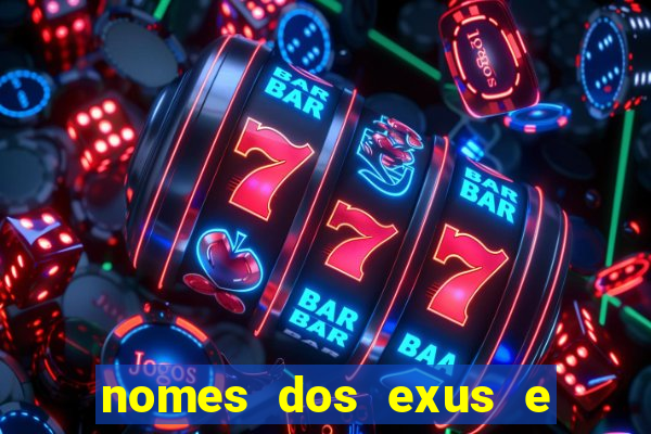 nomes dos exus e seus significados